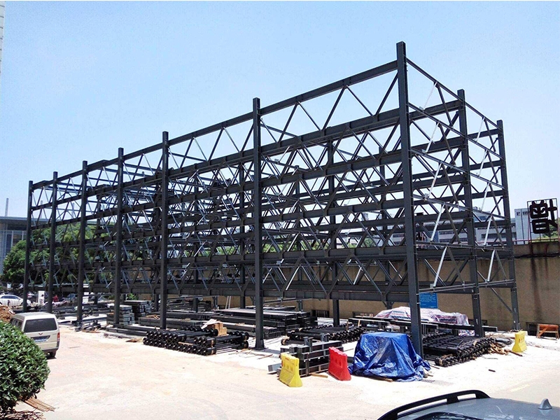 上海 钢结构车库工程